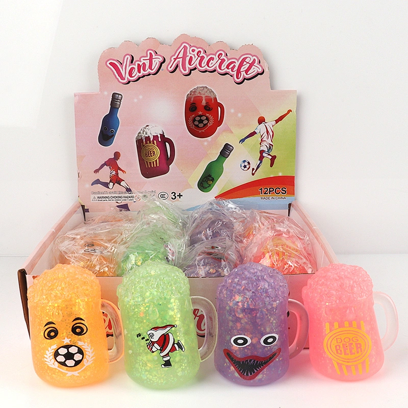 Asian Beer Cup Squishy Toys