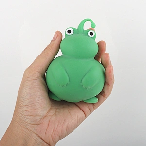 Flashing frog squishy toys