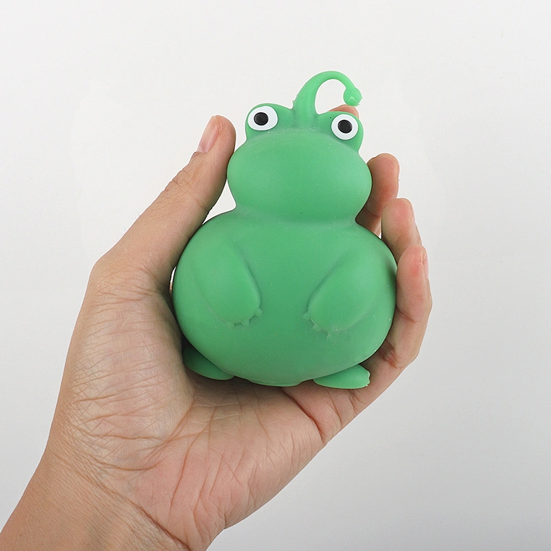 Flashing frog squishy toys