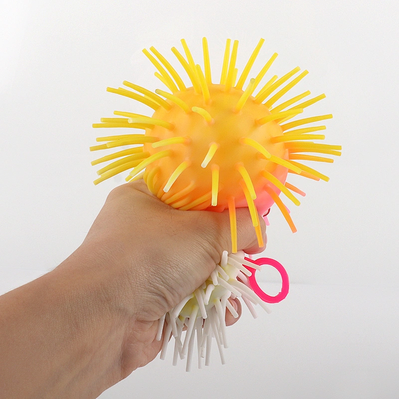 Clown flashing puffer ball