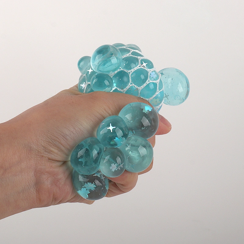Squishy grape ball toys