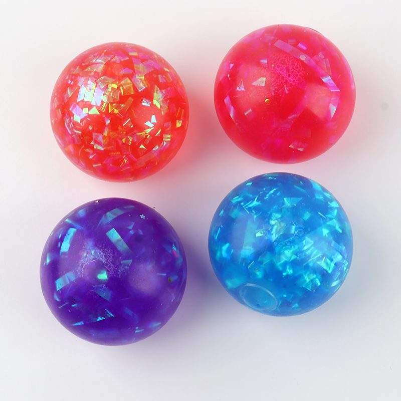 ribbon squeeze ball