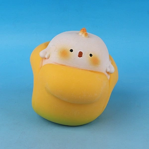 Banana Chick Squishy Toys
