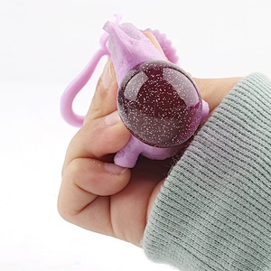 Soft Squeeze Dinosaur Keychain
