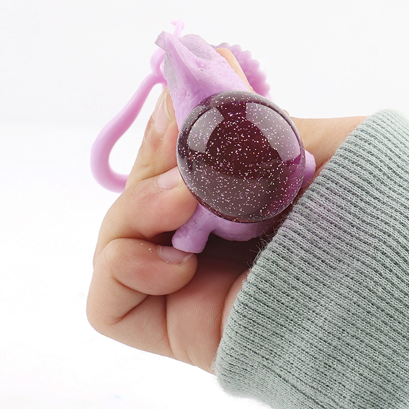 Soft Squeeze Dinosaur Keychain