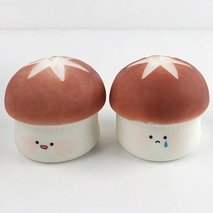 Smile Mushroom Squishy Toys