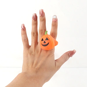 Halloween Pumpkin Finger Ring