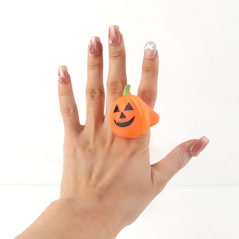 Halloween Pumpkin Finger Ring