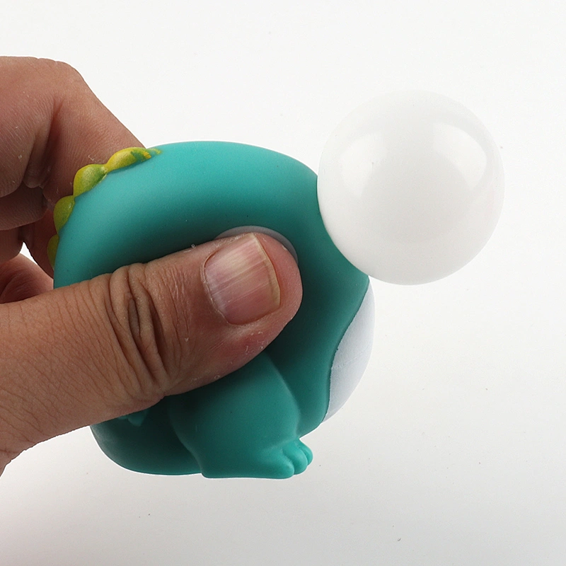 Dinosaur Blow Bubble Squeeze Toys