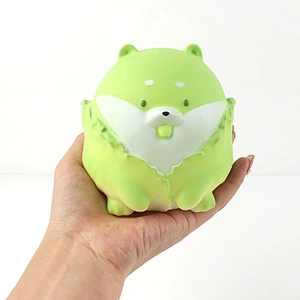 Cabbage Dog Squishy Toy