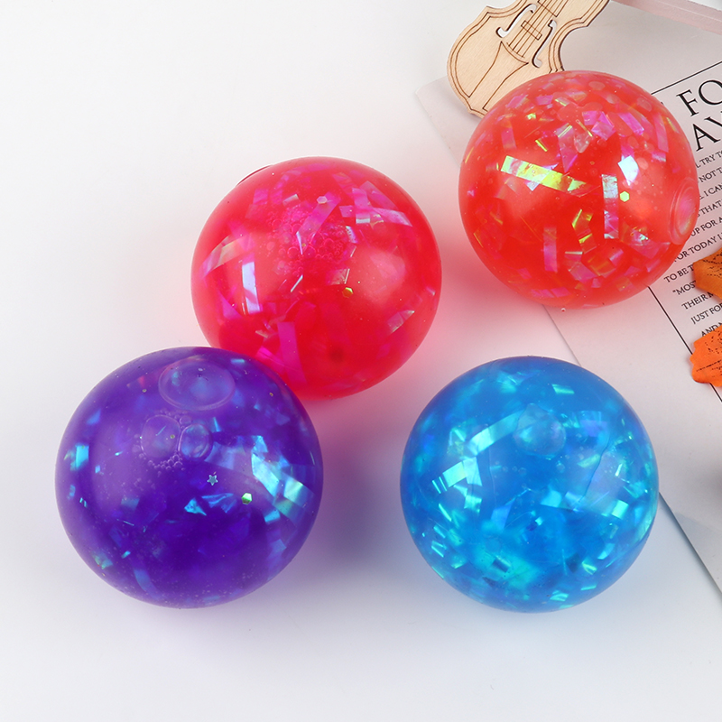 ribbon squeeze ball