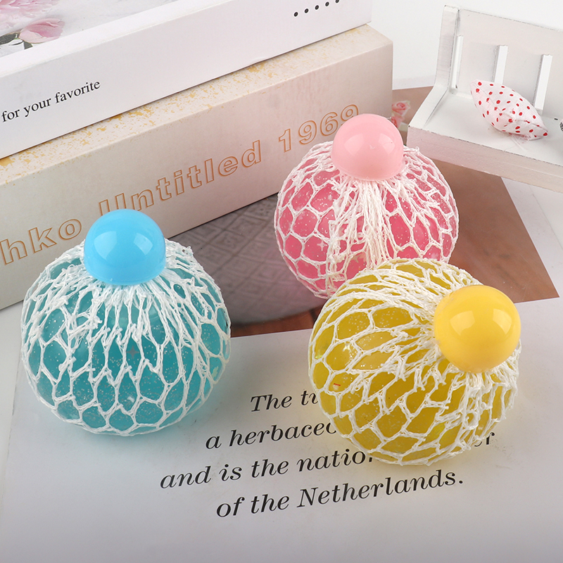 Squishy grape ball toys