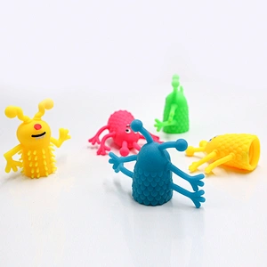 4 Kinds Monster Finger Puppet