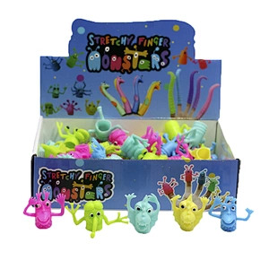 5 Style Monster Finger Puppet Toys