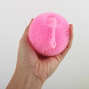 9cm flashing puffer ball