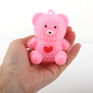squishy bear puffer ball