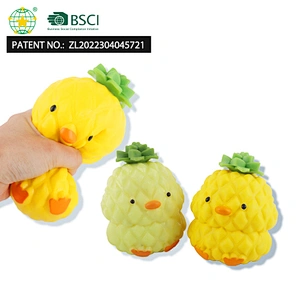 Squishy Pineapple Duck Toys