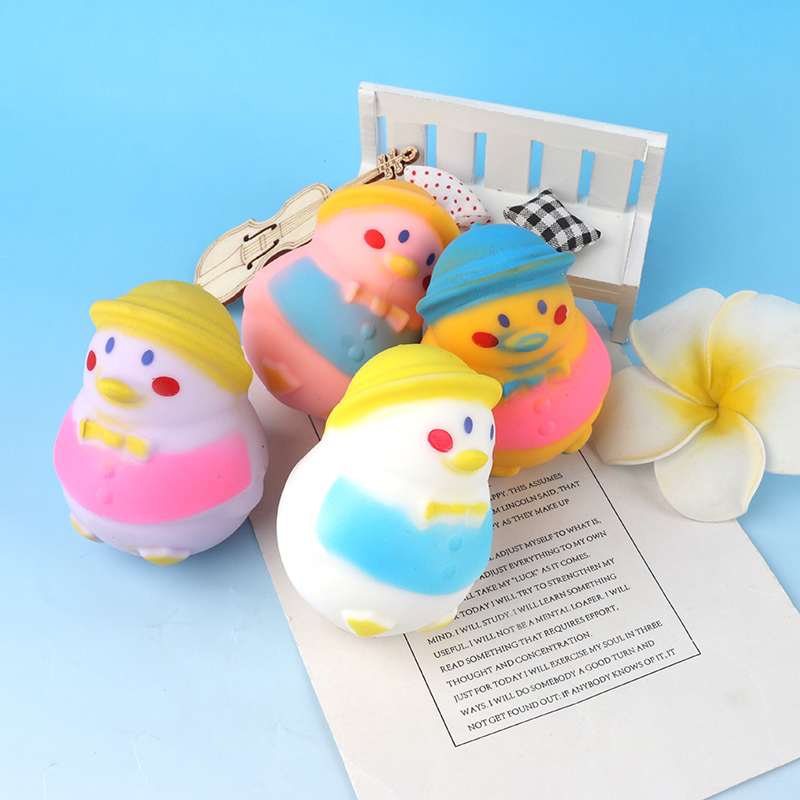 Cartoon Duck Squeeze Toys