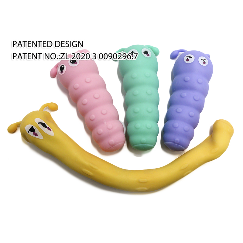 Cartoon Stretchy Caterpillar
