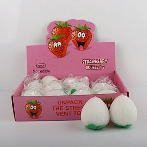 Photosensitive color-changing strawberry toys