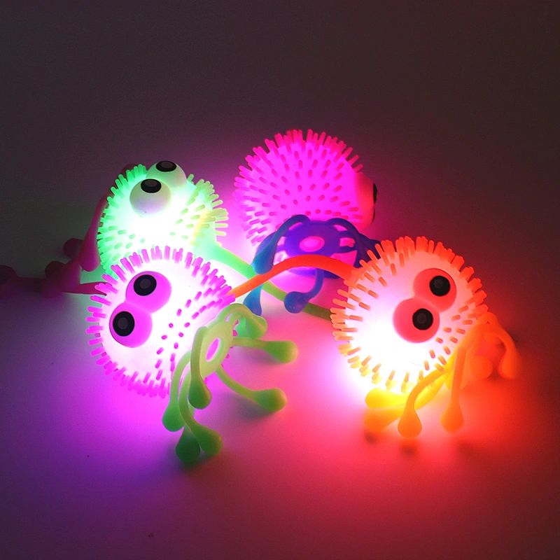 flashing puffer ball