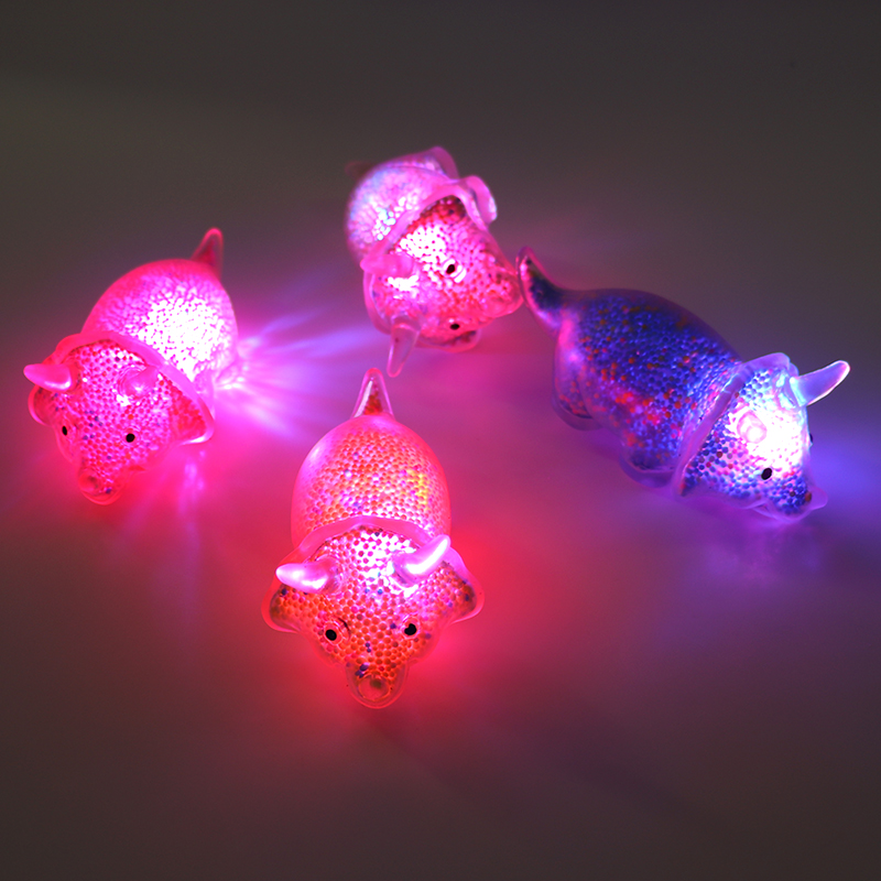 Flashing dinosaur toys