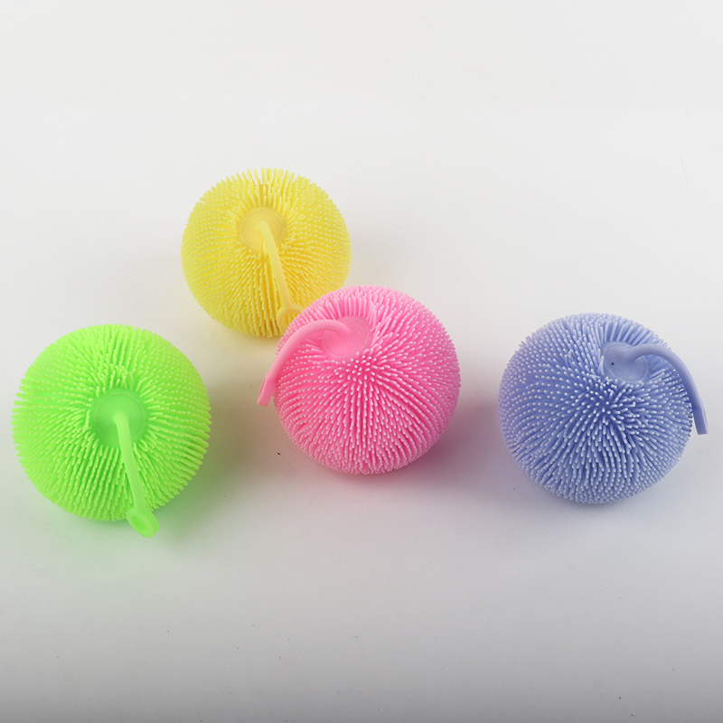 9cm flashing puffer ball