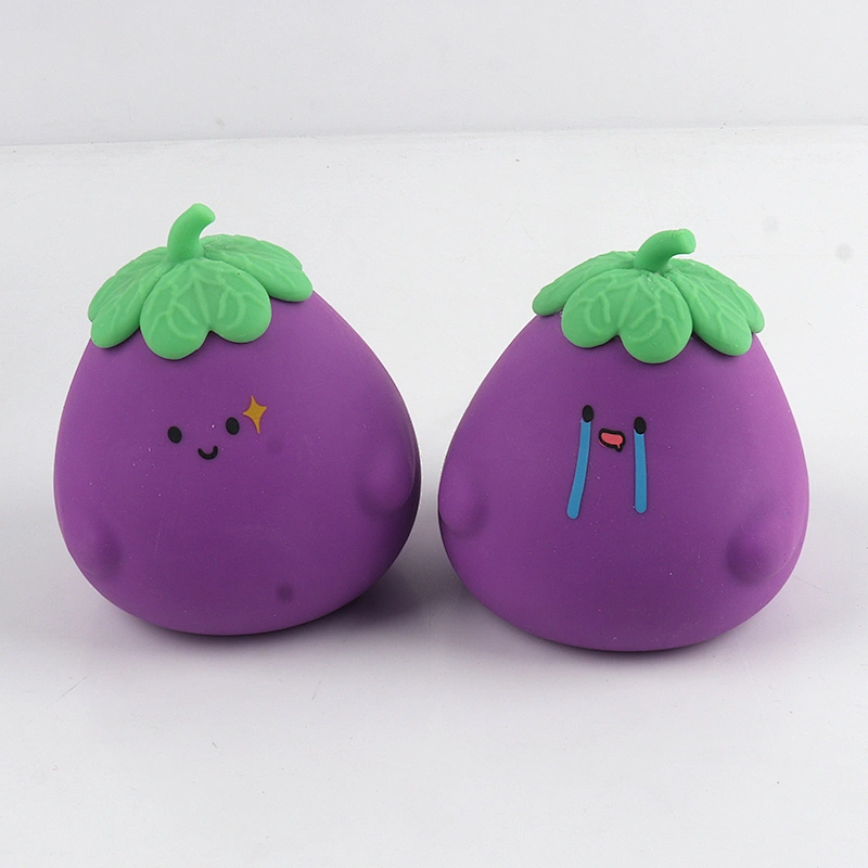 Lucky Eggplant Squeeze Toys
