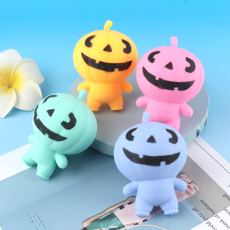 Halloween Pumpkin Squishy Toy