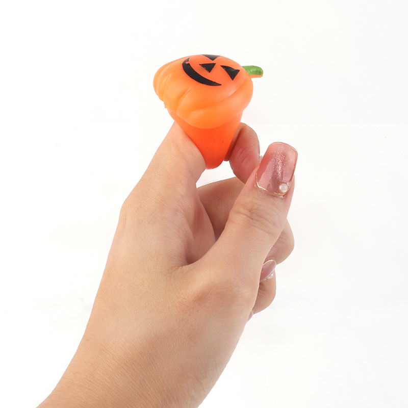 Halloween Pumpkin Finger Ring