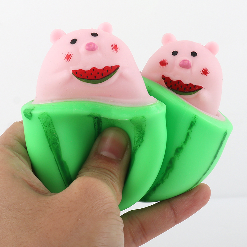 Piggy cup squeeze toy