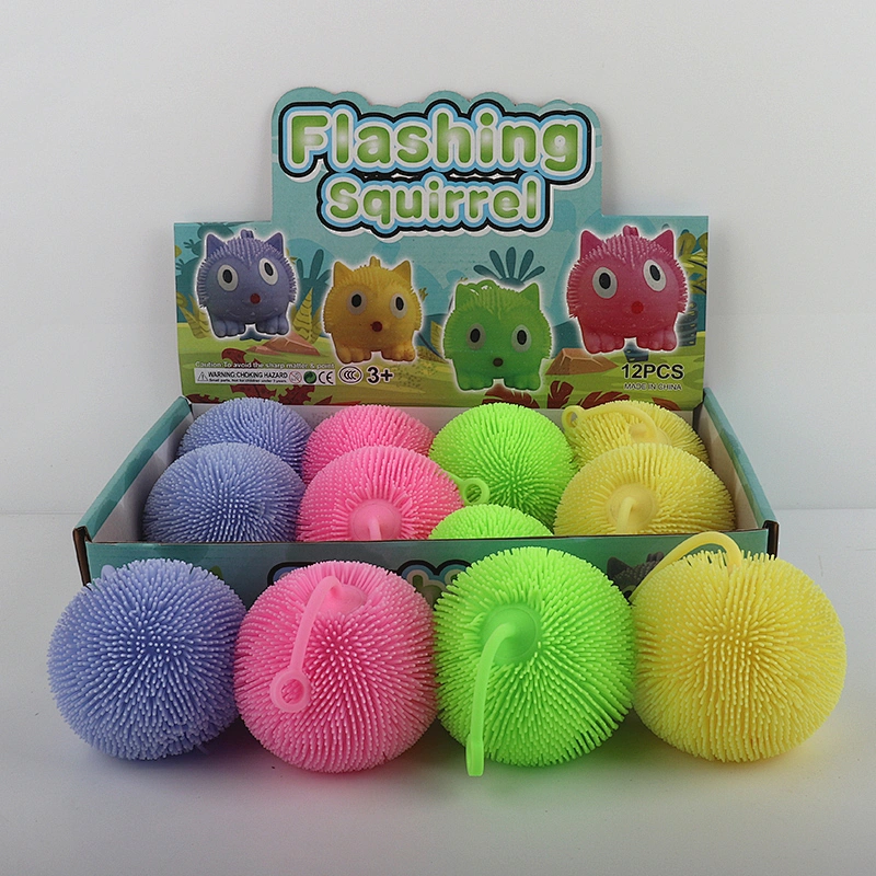 9cm flashing puffer ball