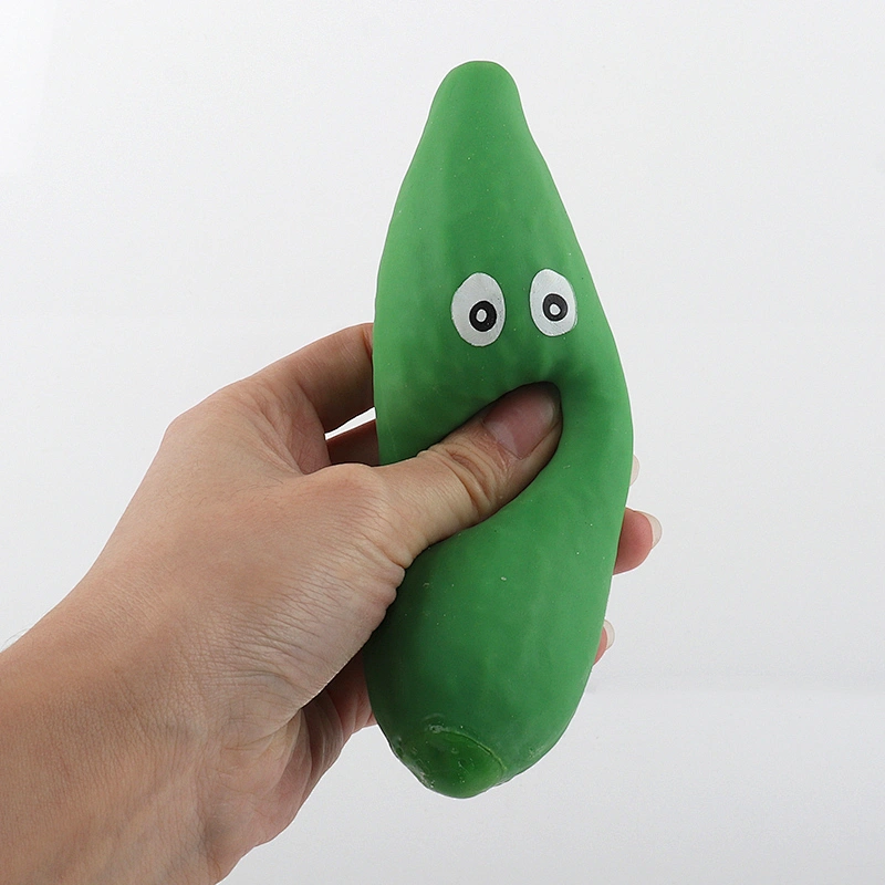 Squeeze cucumber toy