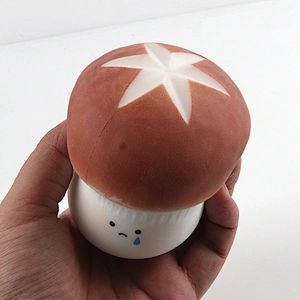 Smile Mushroom Squishy Toys