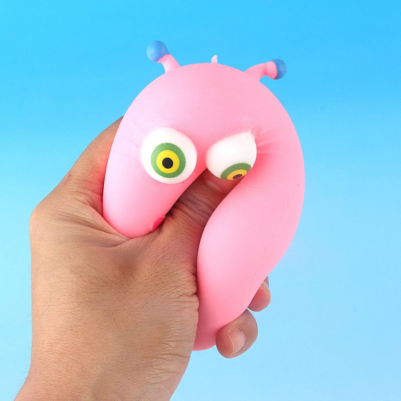 Big Eyes Worm Squeeze Toys