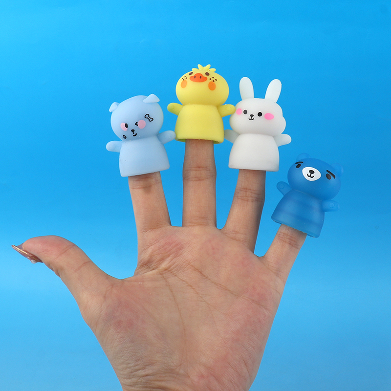 Cute animal finger puppet