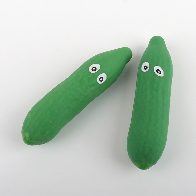 Squeeze cucumber toy