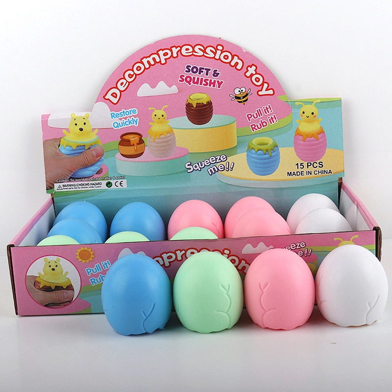 Squishy pop chicken toy