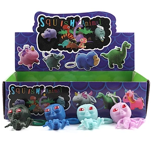 Halloween Squeeze Alien Keyring