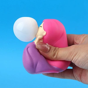 Mermaid Blow Bubble Toys