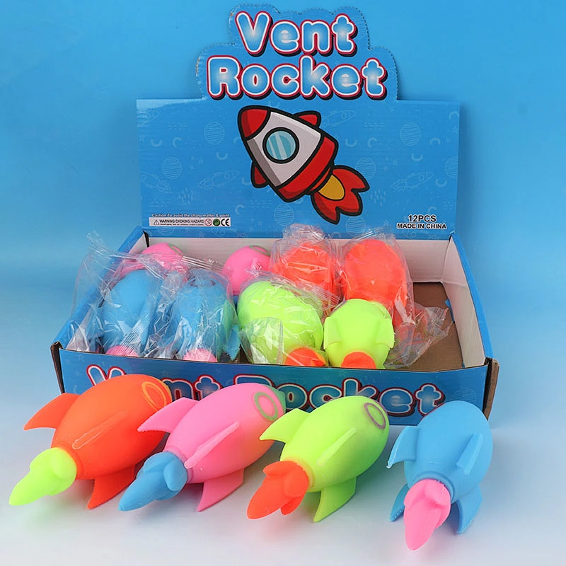 Flour Rocket Squeeze Toys