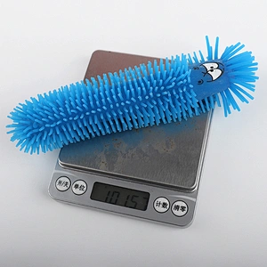 Stretchy puffer caterpillar toys