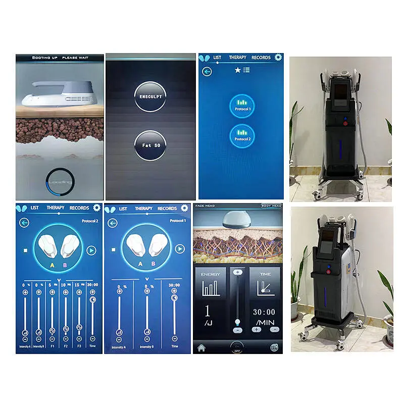 Emsculpture slimming machine