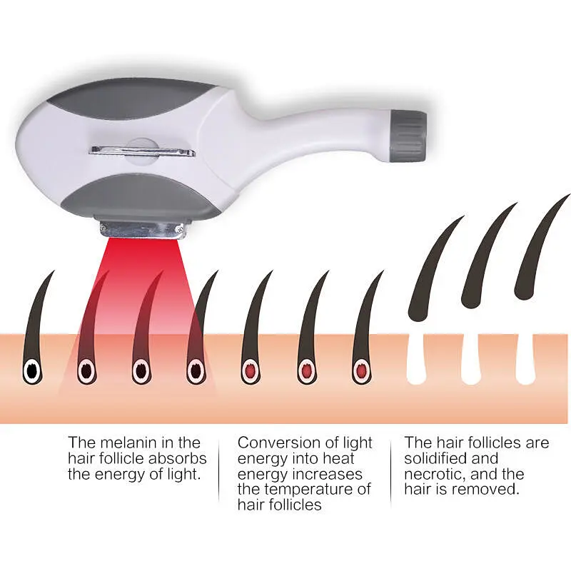 Portable hair remove machine