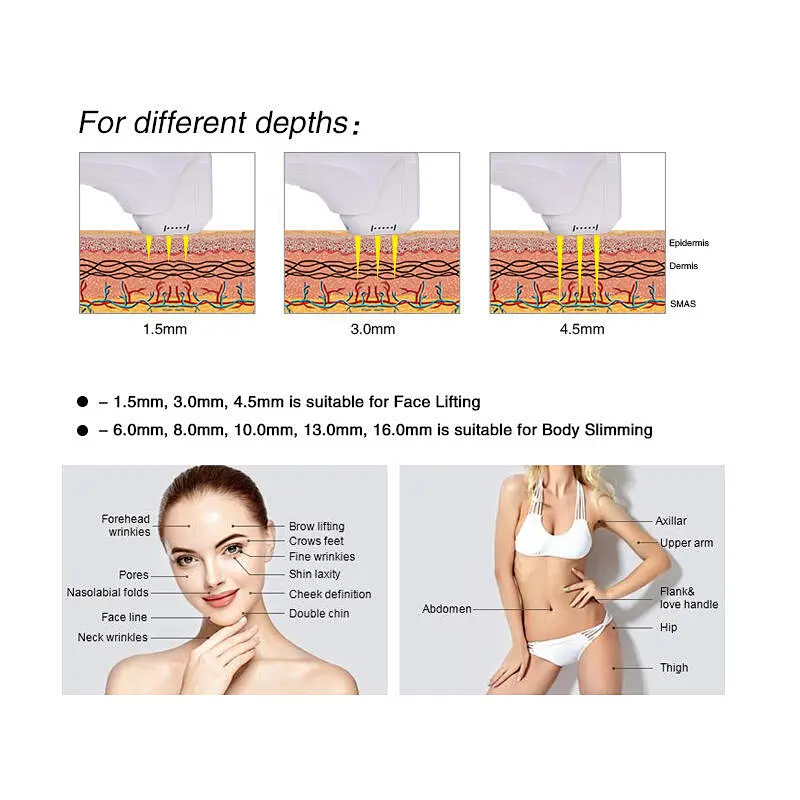 2 in 1 3D hifu machine