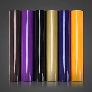 High Quality Korea PU Heat Transfer Vinyl Wholesale in Roll Iron-on Easy Weed and Cut Best for clothing/bags/DIY designation