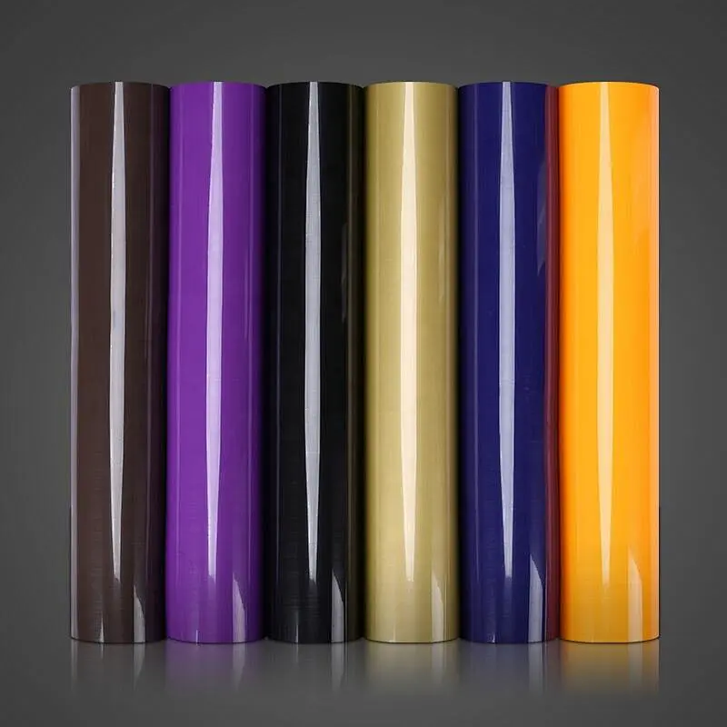 High Quality Korea PU Heat Transfer Vinyl Wholesale in Roll Iron-on Easy Weed and Cut Best for clothing/bags/DIY designation