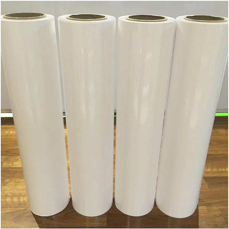 PU white matte heat transfer /Hot sale transfer film/eco solvent printable heat transfer vinyl for for clothing