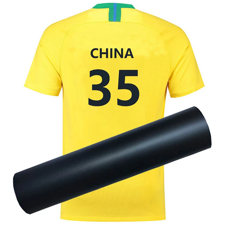 High quality TPU htv transfer vinyl dtf pet film for sports t shirt logo printing