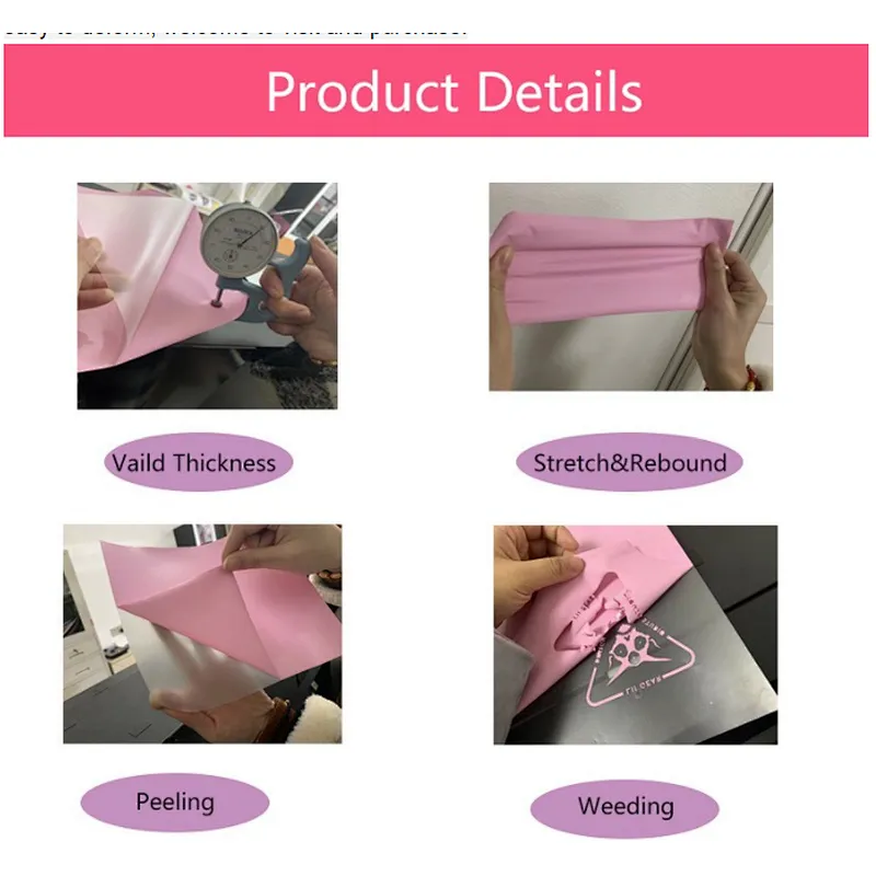 Custom Logo Textile Thermal Press Vinyl Rolls Film Heat Transfer Vinyl for Clothing High